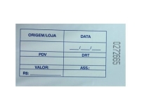 Envelope plástico com adesivo VOID na República