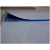 Envelope plástico comercial com aba adesiva
