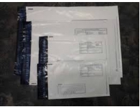 Envelope plástico de segurança aba adesiva em Itaquera