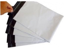 Envelope plástico transparente com aba adesiva no Grajau